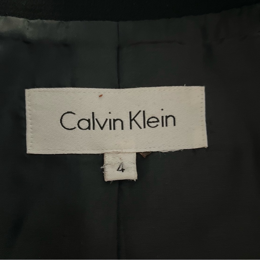 Calvin Klein Black Lined Jacket - Picture 5 of 5